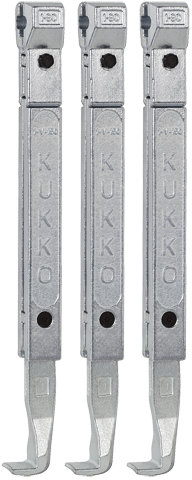SET (3)EX?D PULL. ARMS 200 MM