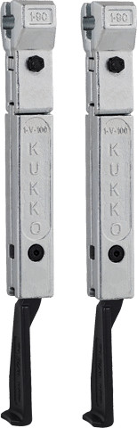 PAIR (2) PULLER ARMS 200 MM W. CLAWS F. CONFINED SPACES