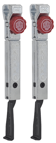 PAIR OF PULLER ARMS WITH KNOB FOR CONFINED SPACES, 200 MM F. 20+S AND 30+S, SIZES -1,-10