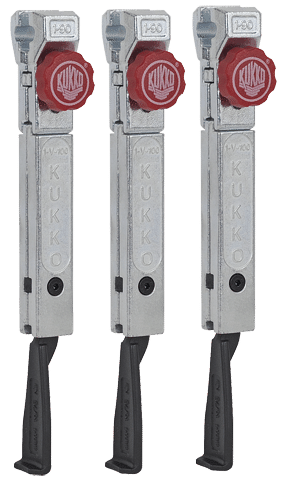 SET OF PULLER ARMS WITH KNOB FOR CONFINED SPACES, 200 MM F. 20+S AND 30+S, SIZES -1,-10