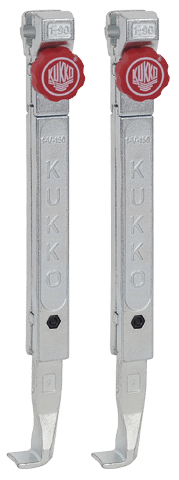 PAIR PULL. ARM W. KNOB -250MM- FOR 20+/30+, SIZES -1 AND -10