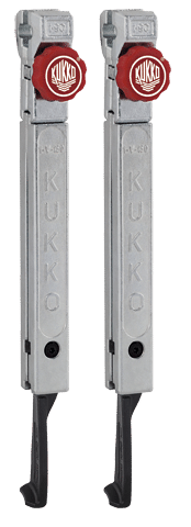 PAIR OF PULLER ARM WITH KNOB FOR CONFINED SPACES, 250 MM F. 20+S AND 30+S, SIZES -1,-10