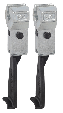 PAIR (2) PULLER ARMS 100 MM W. CLAWS F. CONFINED SPACES