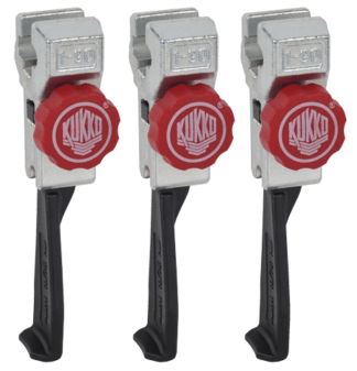 SET OF PULLER ARMS WITH KNOB FOR CONFINED SPACES, 100 MM F. 20+S AND 30+S, SIZES -1,-10