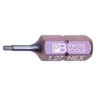 PB Swiss C6 210 Hexagon PrecisionBit C6 6.3 (1/4") Metric - Various Sizes