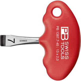 PB Swiss 2mm Cross-Handle Slotted Screwdriver