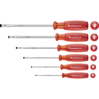 PB Swiss 6 Pce Slotted Multicraft Screwdriver Set