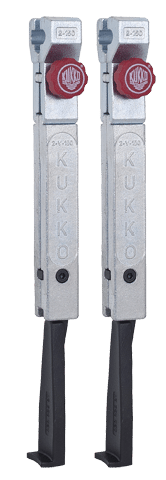 PAIR PULL. ARM W. KNOB -300MM- FOR CONFINED SPACES, SUITABLE F. 20+S AND 30+S, SIZES -2,-20