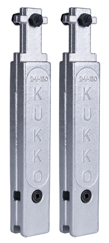 PAIR PULLER ARM EXTENS. 150 MM F. PULLER 20 AND 30, SIZE 2+20