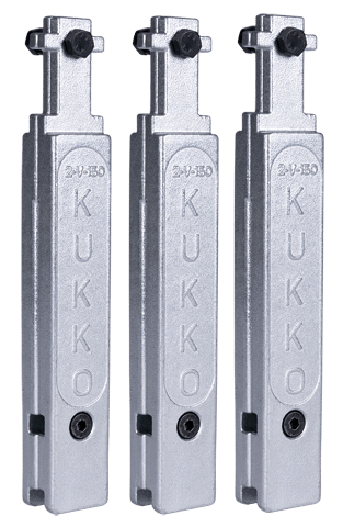 SET(3)PULLER ARM EXTENS.150 MM F. PULLER 20 AND 30, SIZE 2+20