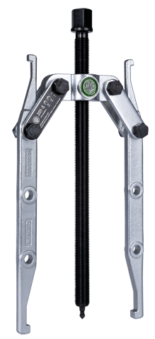 2-ARM FAN WHEEL PULLER WITH RECESSED CLAWS