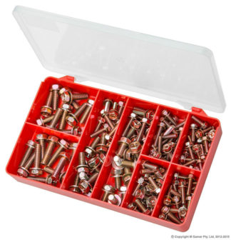 Small Japanese Fine Hex Sems Screws