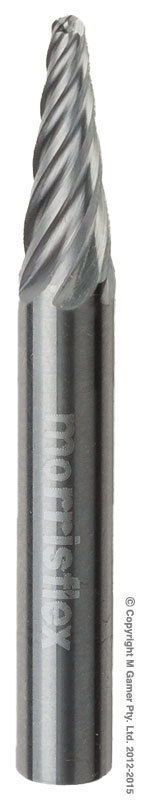 Non-ferrous Ball Nosed Cone Burr - Size 1