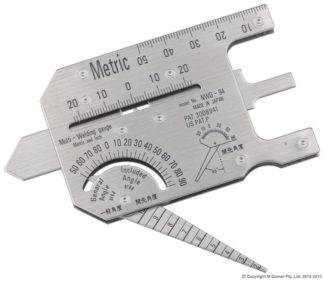 Metric Welding Gauge