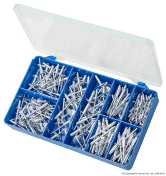 Aluminum Countersunk & Large Flange Pop Rivets