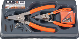 Two Piece Int/Ext Quick Switch Retaining Ring Plier Set