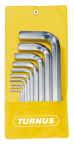 HEXAGON SOCKET SCREW SET SIZE: 10 TLG. 0,05 - 3/8"