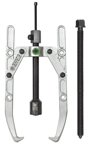 2-ARM PULLER 250 X 220 MM WITH ADJUSTABLE REACH ARMS AND HYDRAULIC SCREW 8-01