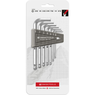 PB Swiss 7 Pce Hex Key Set with Ball-Point in Blister Pack