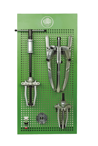 UNIV. PULLING AND EXTRACT. SET W. SLIDE HAMMER, ON WALL PANEL
