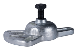 PULLER WITH PRESSURE SCREW FOR PARTS WITH TAPHOLES