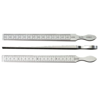 Taper Gage .010-.150in .001in Grad (0.3-4mm 0.05mm Grad)