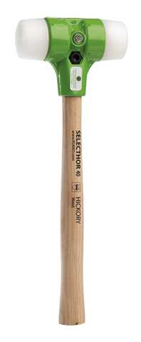 RECOILLESS HAMMER "SELECTHOR" ?50MM NYLON (PA6) WITH CHANGEABLE HEADS
