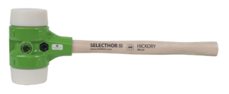RECOILLESS HAMMER "SELECTHOR" ?80MM NYLON (PA6) WITH CHANGEABLE HEADS