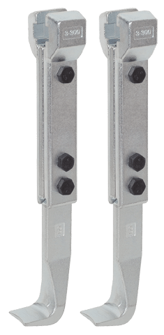 PAIR EXTENDED PULL.ARMS 300 MM FOR THE PULLERS 20-3, 20-30, 20-4, 20-40