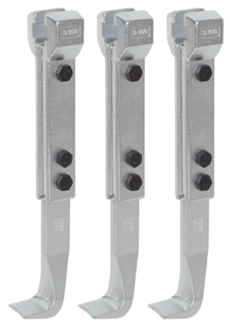 SET (3)EXT?D PULL. ARMS 300 MM