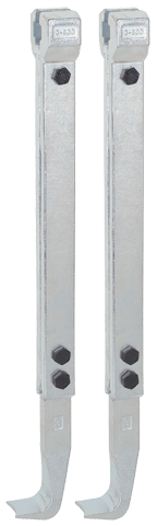 PAIR EXTENDED PULL.ARMS 500 MM FOR THE PULLERS 20-3, 20-30, 20-4, 20-40
