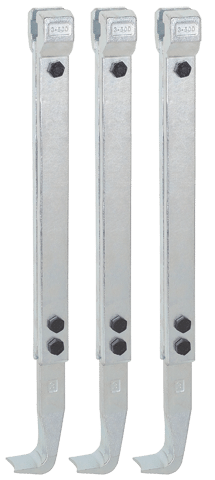 SET (3)EXT?D PULL. ARMS 500 MM
