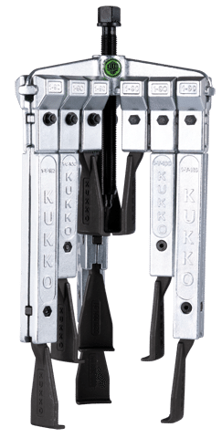 3-ARM PULLER, SPREAD 120 MM W. 3 SETS CONFINED-SPACE ARMS FOR REACHES 100-200-250 MM