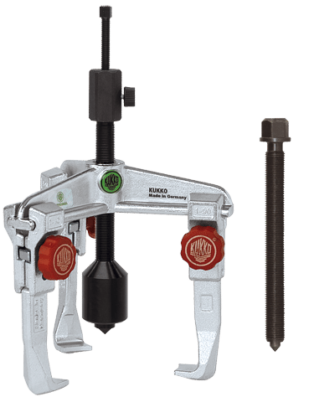 3-ARM UNIV. PULLER 160X150 MM TYPE PLUS, QUICK-ADJUSTING WITH HYDRAULIC SCREW 8-01