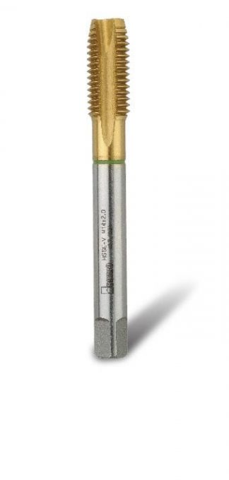 10mm  HSSE-V3 TiN Coated Green Band Spiral Point Tap