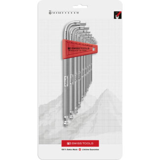 PB Swiss Safety Hexagon Ball End Key L-Wrench 9 Pce Set in Skin Pack