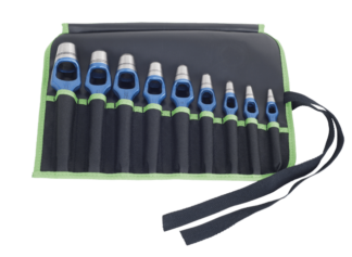ARC PUNCH SET 9 PARTS SIZE: 3 - 19 MM