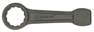RING SLOGGING SPANNER 24 MM 45# CARBON STEEL, DROP FORGED
