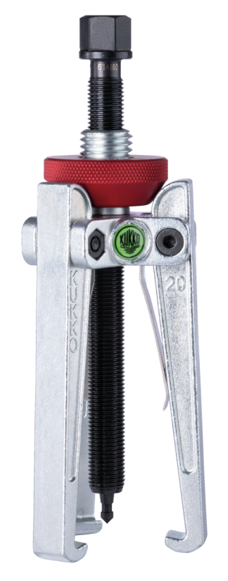 Kukko 3-Arm Puller for Rolling Bearings (Swedish Model) with Cone Knurl 113-20