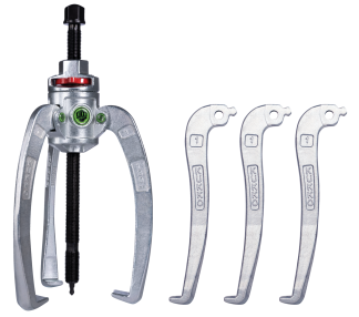 Kukko 3-Arm Combination Puller with Locking Mechanism