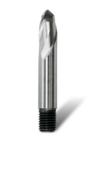 10mm Long Ball Nose Threaded HSS Cobalt Slot Drill