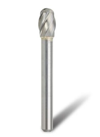 1/2" SE-5 Oval 1/4" Shank Burr Non Ferrous