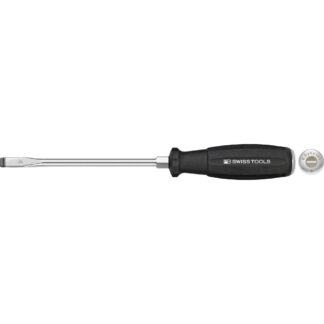 PB Swiss Screwdriver for Slotted Screws 5.5mm x 180mm with Hexagonal Wrench