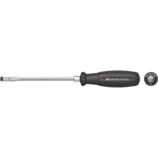 PB Swiss 8102.D5-150 Slotted Screwdriver 1.2 x 8mm Tang-Through Blade & Hex Bolster Tip