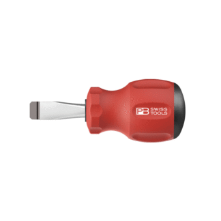 PB Swiss Slotted Stubby Screwdriver 0.8mm x 5.5mm x 30mm