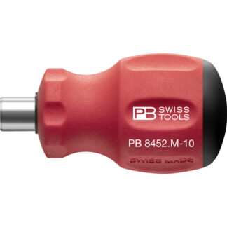 PB Swiss SwissGrip Stubby Universal Bit Holder for Precision Bits C 6.3 and E 6.3 (1/4")