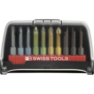 PB Swiss PrecisionBits E6.3 (1/4") 10 Pce Set in BitCase