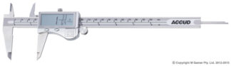Accud - 200mm Fractional Imperial & Metric Digital IP54 Caliper