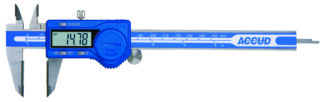 Accud - 200mm Carbide Tipped Dual Scale Digital Caliper