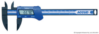 Accud - 150mm Plastic Digital Caliper